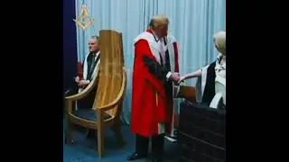 Bro. Donald Trump 'Masonic Ceremony' Somewhere - Freemasons, Secret Hand-Signs & Handshakes