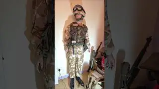 First Gulf War British Soldier Display. #history #shorts