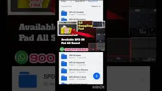 SPD 20 Pad All Sound Wave Tone Available All Sampling Pad Ke Liye #shorts #ytshorts