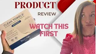 Clean towels, facial towels, watch this first!