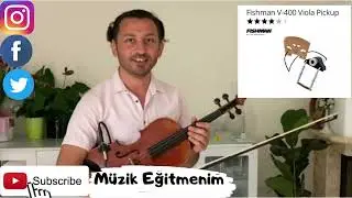 Fishman V-400 Viola Pickup Tanıtım 🎻🎶 #fishmanpickups #fishmanv400 #violin #viola #m&uuml;zikeğitmenim