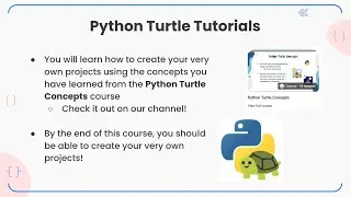 Python Turtle Tutorials - Overview