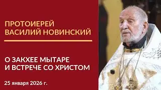 Проповедь протоиерея Василия Новинского о встрече со Христом