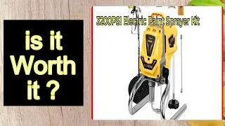 3200PSI Electric Paint Sprayer Kit Features - Important Information