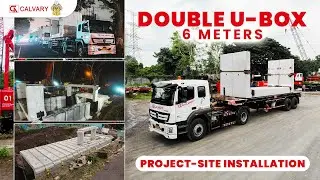 JEMBATAN MENGGUNAKAN PRODUK BETON PRACETAK DOUBLE U BOX 6 METER