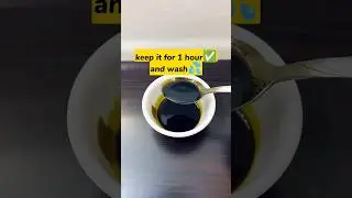 🧖🏻coffee☕gray🤬hair💯hack✅|home🙏🏻made🩷beauty tips🩷#shorts #hack #coffee #tips #hair #homemade #beauty
