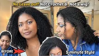 5-Minute Full Hair Hack: NO Damage + NO Leave-Out！