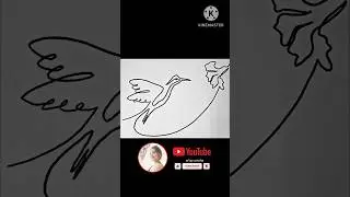 Beginner line art but don&rsquo;t lift the pen 😬✏️ | Can you do it?