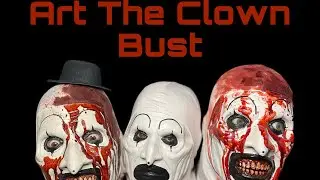 Art the clown bust