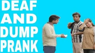 Acting Deaf & Dumb Prank 2016 - Random Funkies | Pranks In India