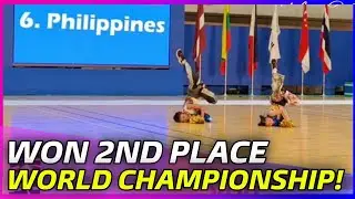 SB19 SONGS in an INTERNATIONAL CHEERLEADING WORLD CHAMPIONSHIP in JAPAN! Team PH won 2nd place!