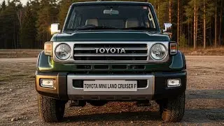 2026 Toyota Mini Land Cruiser F GreenМаленький внедорожник согромным потенциалом| Новый уровень прик
