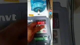 INVT inverter parameter setting. Jog ky button ki madad sy motor ko chalany ka tareeqa. #invt #vfd