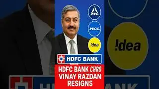 HDFC Bank CHRO Vinay Razdan Resigns || HDFC Bank Shock || CHRO Vinay Razdan Quits After 7 Years