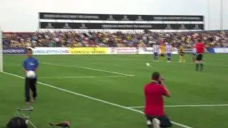 Hertha BSC - YB Bern Penalty von Silberbauer