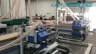 How to produce Flush Interior  wooden door | Automatic wooden door production line