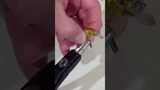 Changing out a Split Ring and a Treble Hook