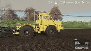 Farming Simulator 19 + мод Seasons Ч-11 арендовали культиватор на 24метра