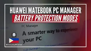 ОБЪЯСНЕНИЕ: Защита аккумулятора Matebook PC Manager | Режимы работы аккумулятора ноутбука HUAWEI | #EverydayWithJun