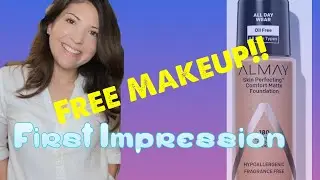 Make-up I got for free- First impressions: Almay Skin Perfecting Comfort Matte Foundation/ Concealer
