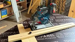 Making a simple jig for circular saw