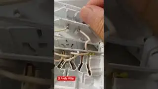 triple adapters #basicelectricity #electriccurrent #electrician #electrons