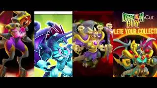 DRAGON CITY:Top 4 Dragon mạnh nhất (Th&ocirc;ng tin lấy từ Ditlep)