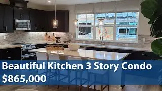 Beautiful Kitchen in this 3 Story Condo | Livermore CA | $865,000 | 1,929 Sq Ft | 4 Bed | 3.5 Bath