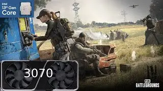 PUBG: Battlegrounds  - I5 13400F + RTX 3070 - Medium Settings - 1440p