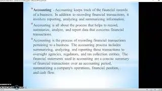 HOTEL ACCOUNTING( HA) 1 INTRO