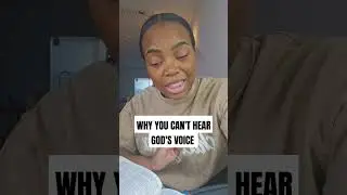 Why you can't hear God's voice