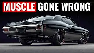 11 Muscle Cars That Were SO FAST They Got BANNED!