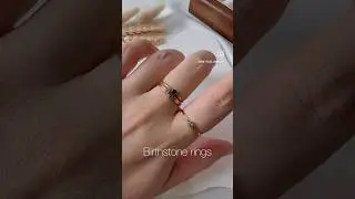 Birthstone Rings #rings #ringjewelry #trending #birthstone #jewellery #jewellerybusiness #jewelry