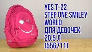 Распаковка Yes Т-22 Step One Smiley World для девочек 556711
