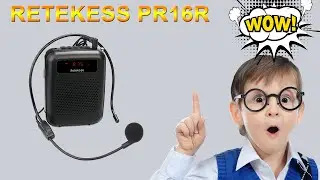 RETEKESS PR16R Voice Amplifier Teacher Microphone Speak