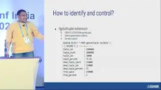 PGConf India2023 ||How unused indexes & idle connections slowdown performance #postgres #opensource