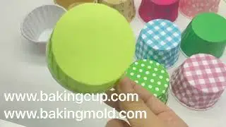Paper Roll Rim Cup Round Muffin Cup PET