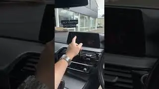 Gesture control on a G30 BMW 520D M Sport Pro