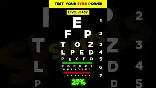 Eyes Challange : Test Your Eyes Power  ! | Eye Test Puzzle | #shorts