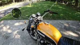 1972 Honda CB500F1 Candy Gold