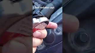 Bad radiator cap