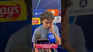 PSG vs. Newcastle Post-Match: Jo&atilde;o Neves on Champions League Playoffs #UCL #PSGNEW