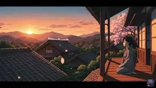 Lo-Fi Ghibli Evening  | Violin & Piano Under Cherry Blossoms