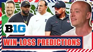 Big Ten Win-Loss Record Predictions For EVERY Team - Josh Pate Cut