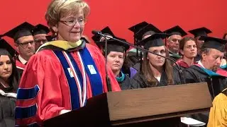 Margee Ensign: Commencement Ceremony 2015 | The American University of Paris