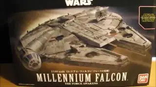 1/144 Millennium Falcon Review Video 1: Unbox
