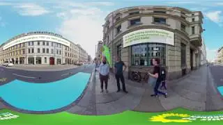VR 360&deg; - Entspannt Radfahren auf der inneren Jahnallee