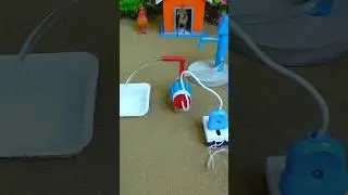 diy tractor mini hand pump water project video #ytshorts #tractor #shorts #57
