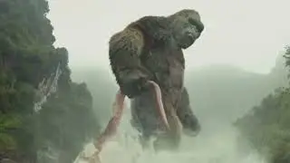KONG vs GIANT SQUID - Fight Scene - Kong: Skull Island (2017) Movie Clip HD #bollywood  #video 