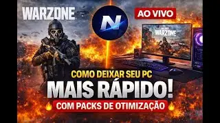🔴 AO VIVO | WARZONE + PC OTIMIZADO 🚀 FPS ALTO, SEM TRAVAS | Packs de Otimiza&ccedil;&atilde;o